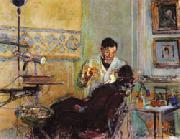 Edouard Vuillard, Dr.Georges Viau in His Office Treating Annette Roussel